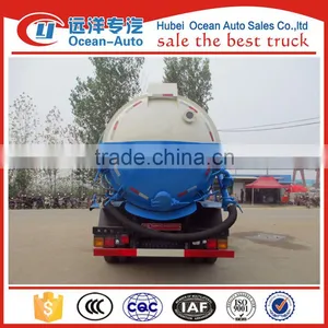 2016 New Style Dongfeng 8000L Sewage Truck for Sale thumbnail-5
