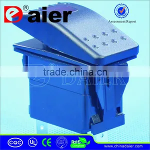 1-Liht 3 Pins ON-OFF Waterproof Electrical Switch With 2 Lens thumbnail-1