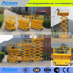Small Type Self-propelled Electric Scissor Lift Machine thumbnail-4