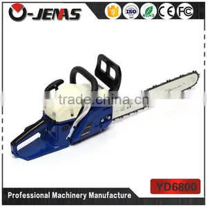 Ojenas High Qualtiy 2 Stroke 68cc 3.2kw 8000rpm Steel 6800 Chain Saw thumbnail-1