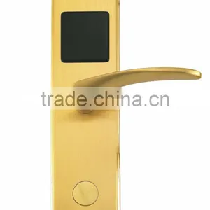 New Designed Touch Screen Safe Intelligent Door Lock With Steel Handle thumbnail-2