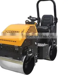 China Low Price Ride-on Diesel Engine Road Roller 1-3 Ton thumbnail-1