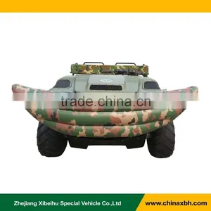 XBH 8X8-2A Jet Propelled Vehicle Floating go Any Way Amphibious ATV Crossing River Car thumbnail-2