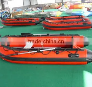 Qingdao Airbrother Pvc Material Aluminium Floor High Speed Inflatable Boat thumbnail-5