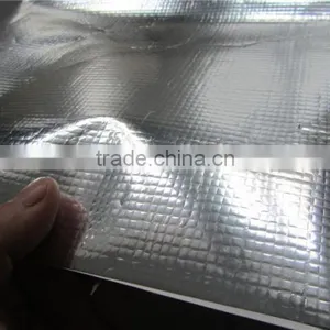 Aluminum Film Coated Fabric, Various Usage Aluminum Tarpaulin, Cheap Waterproofing Plastic Canvas thumbnail-3