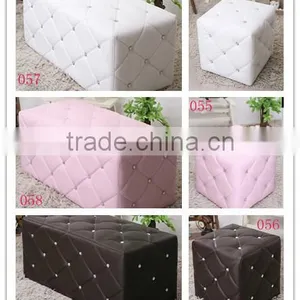 Made From SinoFur Best Sale Filling Foam Ottoman thumbnail-3