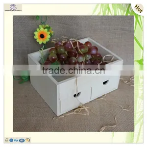Hot Sale 2 Drawers 6 Compartments Wood Cash Tray thumbnail-4