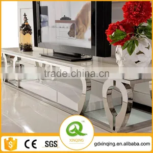 E376 Living Room Marble Wall Stone TV Stand thumbnail-2