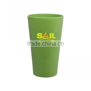 Decal Printing Logo Bamboo Fiber Cup thumbnail-2
