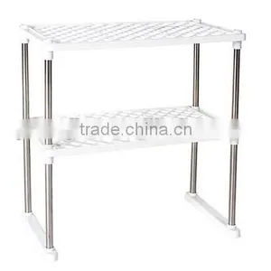 Mix Color Stock Layer 2 Steel Tub Multifunction Combined Storage Rack thumbnail-2