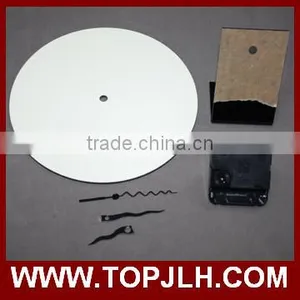 2017 Hot Sell TOPJLH Mini Wood Frame Sublimation Wall Clocks thumbnail-3
