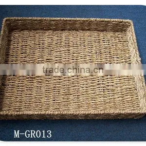 Decorative Hand Weave Straw Basket thumbnail-2