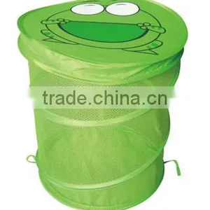 Pop-Up Mesh Hamper, Green thumbnail-1