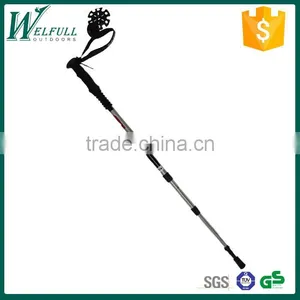 6061 Aluminum , Long EVA Handle, Trekking Pole, Walking Stick Cane, Quick Internal Lock SZ15501 thumbnail-1