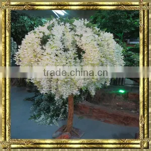 Wedding Decoration Trees,artificial White Wisteria Flower Tree, thumbnail-1