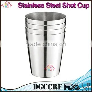 NBRSC 4 Pcs Mini Stainless Steel Cup Mug Drinking Wine Beer Tea Coffee Tumbler Camping Travel thumbnail-1