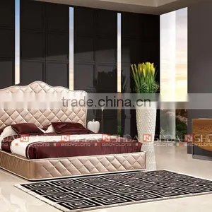 New Design!! Modern and Fashion AppearancePU Leather Queen Bed / Child Bed B9029 thumbnail-2