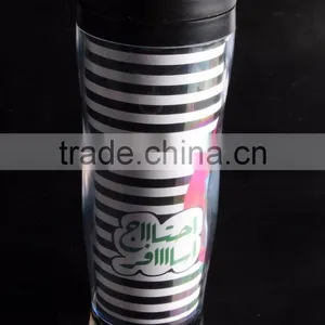 Wholesale 12oz Plastic Insulated Thermos Travel Mug thumbnail-1