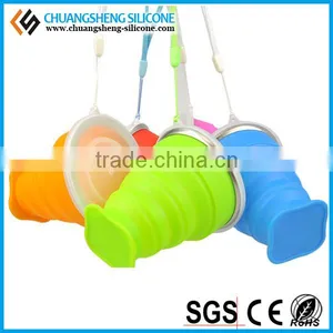 Coffee Cups, Silicone Tea Cup, Folding Water Cup thumbnail-1