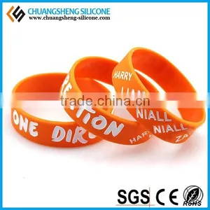 Top Grade Stylish 2015 Hot Gravure Silicone Bracelet thumbnail-5