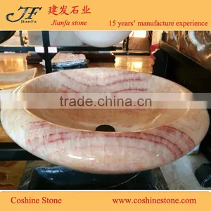 Wholesale Prefab Shaped Modern Marble Outdoor Stone Sink thumbnail-1