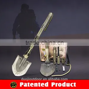 Heavy Duty Outdoor Emergency Survival Gear With Hoel Tactical Knife and Fire Starter thumbnail-1