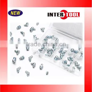 45 Degree and 90 Degree Straight Hydraulic Lubrication Lube Grease Fittings Assortment Zerk Fitting thumbnail-5