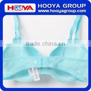 Spandex And Nylon Green Bra Sexy Bra Set Hot Sexy Lady Bra thumbnail-2