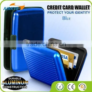Aluminium Metal Pocket Business Credit Card Wallet Holder Case Box thumbnail-3