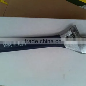 150mmHigh Quality Black Finish PVC Handle Adjustable Wrench/spanner thumbnail-1
