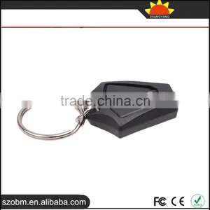 2016 Cheap Mini Portable Rhombus Plastic Custom 395-400nm LED Keychain - UV Light For Money Detector thumbnail-2