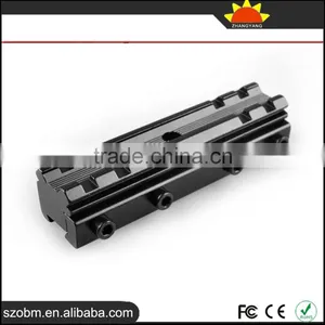 D0011 Aluminum Alloy 11mm to 21mm Gun Mount Rail Weaver Adaptor thumbnail-1