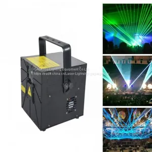 4W Animation DMX Мульти RGB Лазер (GA-638-RGB4000) thumbnail-1