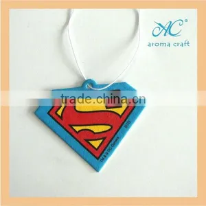 Best Seller for Promotional Gifts Car Air Freshener Use Custom Design Hanging Paper Auto Perfume Card thumbnail-4