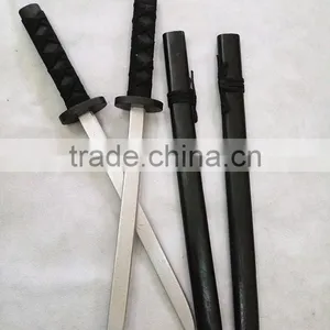 Wholesale Handmade Cosplay Children Wooden Long Katana Sword for Sale thumbnail-1