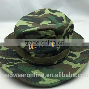 Customized Good Quality Fisherman Camo Bucket Hat thumbnail-1