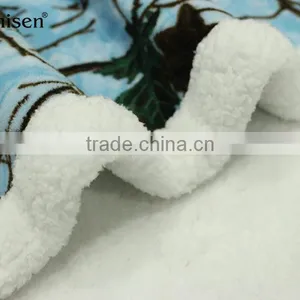Chinese Supplier Custom Printing Double Layer Fleece Blanket thumbnail-3