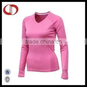 Women Gym Tights Long Sleeve Shirt thumbnail-1