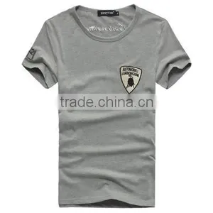 Manufactory Custom Logo Embroidered T Shirt, 100% Coton Fabric thumbnail-3