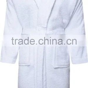 Top Quality Custom Design Soft 100 Cotton Bathrobe Wholesale thumbnail-2