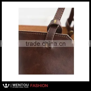 Fashionable Preppy Women PU Shoulder Bag thumbnail-5