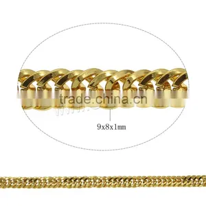 Mens Designs Rope Necklace Handmade Brass New Gold Chain Design thumbnail-1
