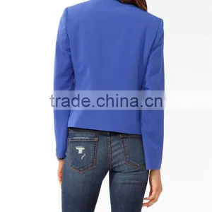 Shawl Collar Cutaway Blazer thumbnail-3