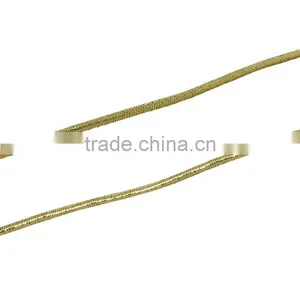 Nylon Jewelry Thread Elastic Cord Golden 1.2mm, 50 M thumbnail-1