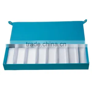 Best Price Excellent Quality 8 Slot Eyeglass Sunglasses Glasses Storage Display Grid Stand Case Box Holder thumbnail-5