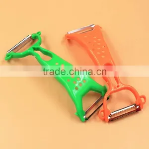 Kitchen Parer Slicer Plastic Vegetable Fruit Turnip Slicers Gadget Helper Peeler Julienne Cutter Slicer Practical Kitchen KC1071 thumbnail-2