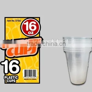 16oz Disposable Plastic Cups thumbnail-1