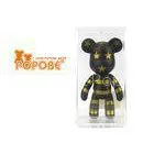 3-Inch / 8.2CM Black Brilliant Golden Cute Bear Toys Decortive Christmas Gift thumbnail-1