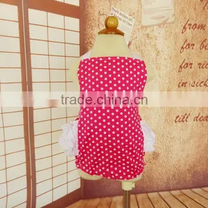 Soft Ruffle Playsuit Dots Printed Baby Rompers thumbnail-4