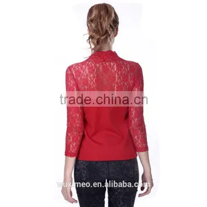 China Most Popular Top Sell Patterned Blouse for Lady thumbnail-2